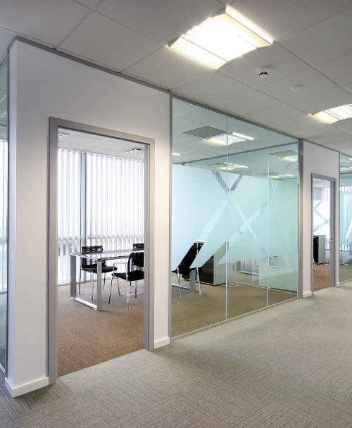 Raised access flooring for offices